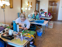 The Sewing Room at Camp Huston