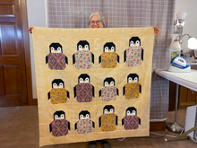 St Andrews - Mary's Penguin Quilt'