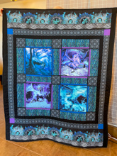 St Andrews - Peggy's Dragon Quilt - Finished!