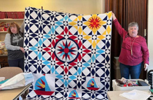 Camp Huston, Janet & Penny's Gig Harbor Quilters' Raffle Quilt