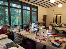 The Sewing Room at Camp Huston