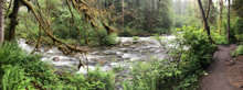 Camp Huston, vWallace River. (by Susan Perkins)