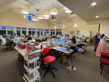 The Sewing Room at Camp Huston