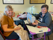 Seabeck, Sewing - Laura S & Patty F